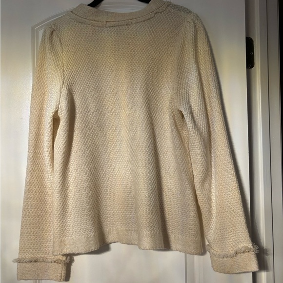 Women’s sweater with pearl buttons. - Picture 2 of 2